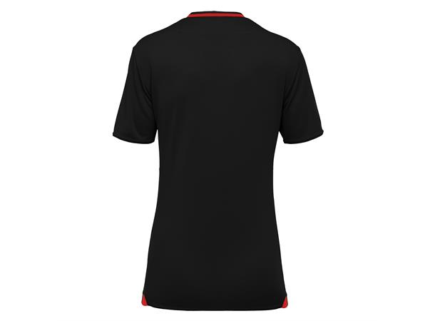 Alya Shirt (Dame) SORT/RØD L Kampdrakt med feminint snitt 