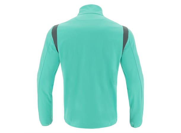 Gange 1/4 Zip Top TRQ/GRY M Teknisk treningsgenser - Unisex 