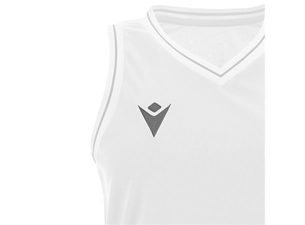 Tellurium Eco W Basket Shirt WHT XS Teknisk basketdrakt i Eco tekstil 