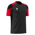 Golem Shirt BLK/RED S Teknisk kamp og treningsdrakt - Unisex