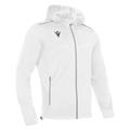 Freyr Hoody Full Zip Top WHT S Overtrekksjakke - Unisex